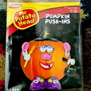 Playskool Mr. Potato Head witch pumpkin push-ins